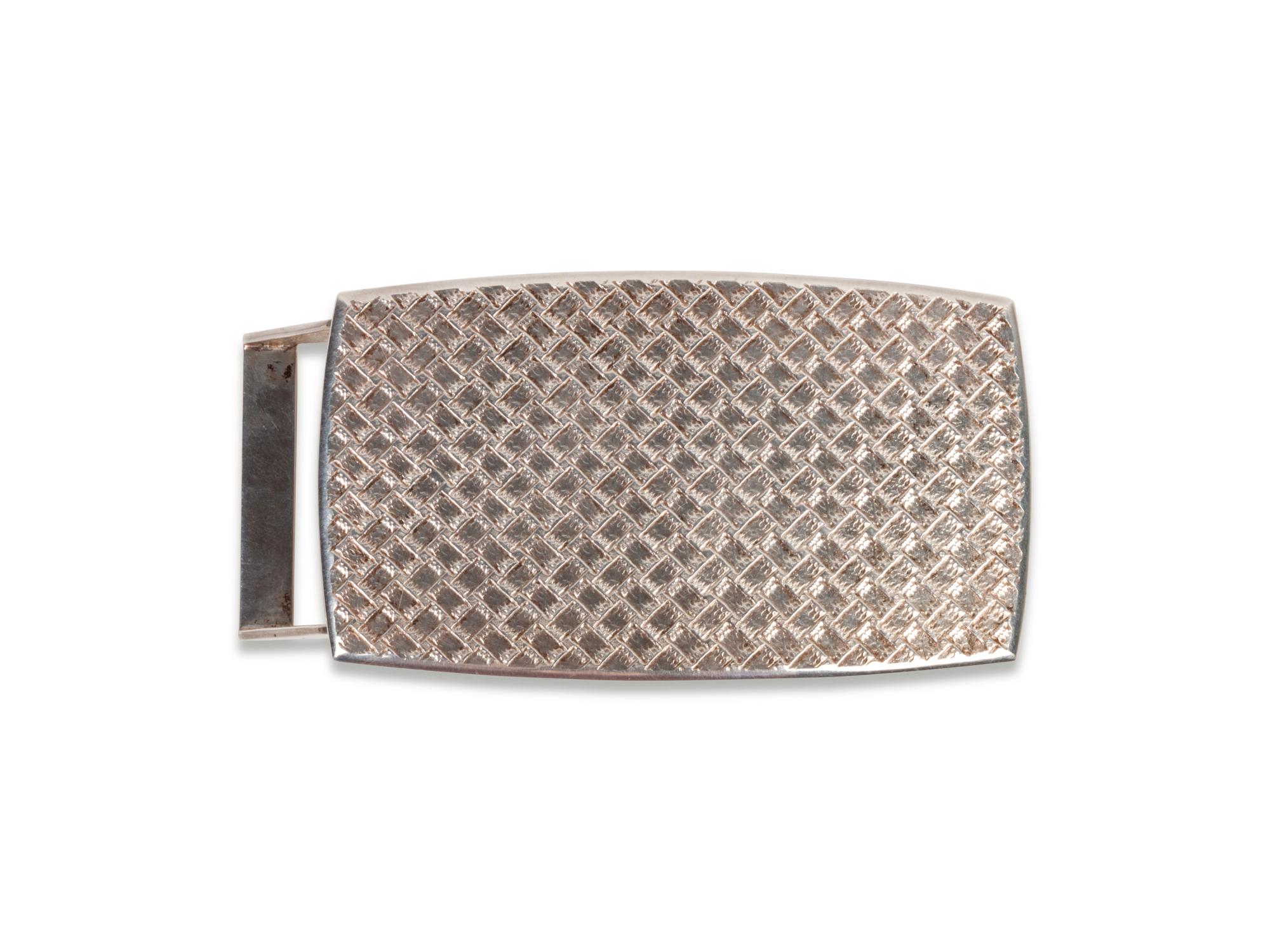 Cast Sterling Silver Buckle