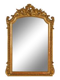 A Continental Giltwood Pier Mirror