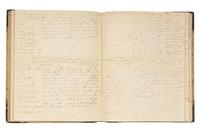 [SLAVERY & ABOLITION]. Manuscript log of the HMS Atholl , which was actively involved in interdicting the West African Slave Trade. 6 August 1829-16 February 1830.