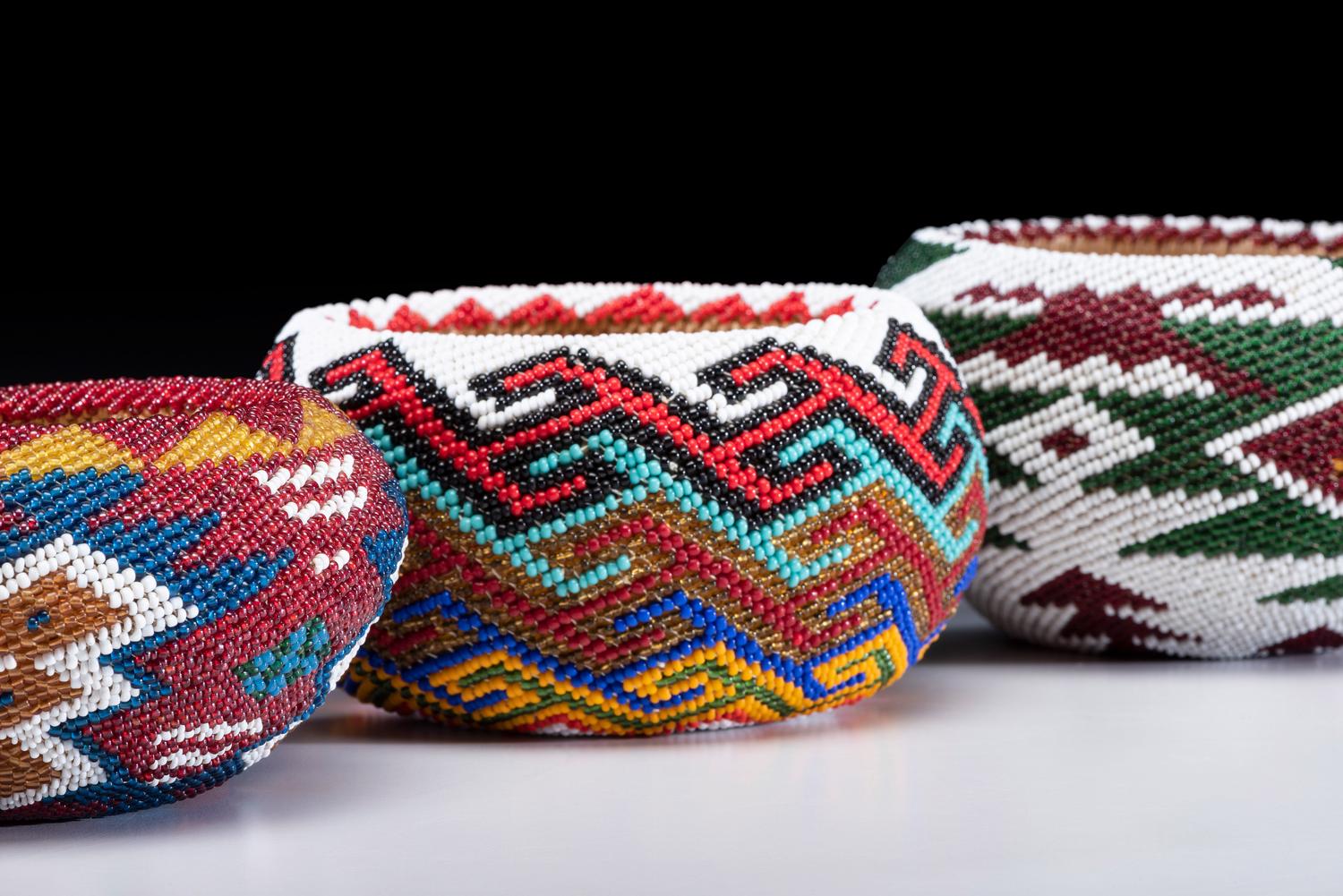 Washo and Paiute Beaded Baskets