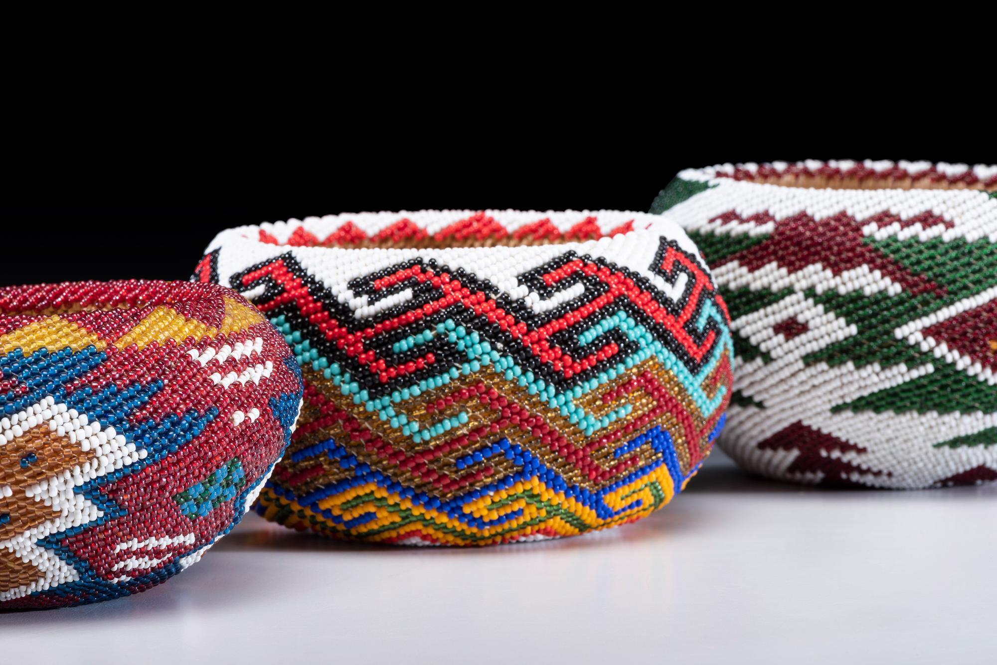 Washo and Paiute Beaded Baskets