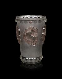 A René Lalique Camargue Vase