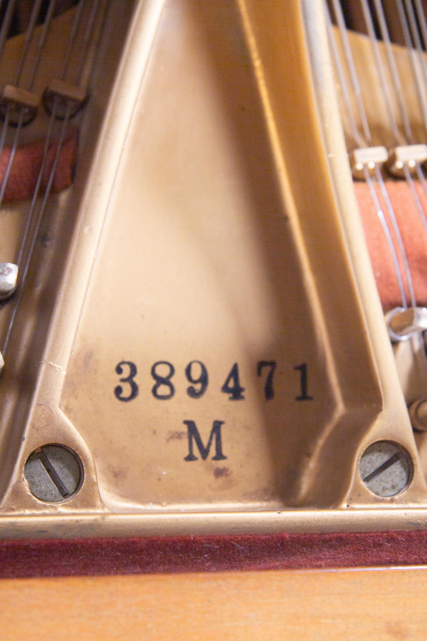 A Steinway and Sons Model M Grand Piano
