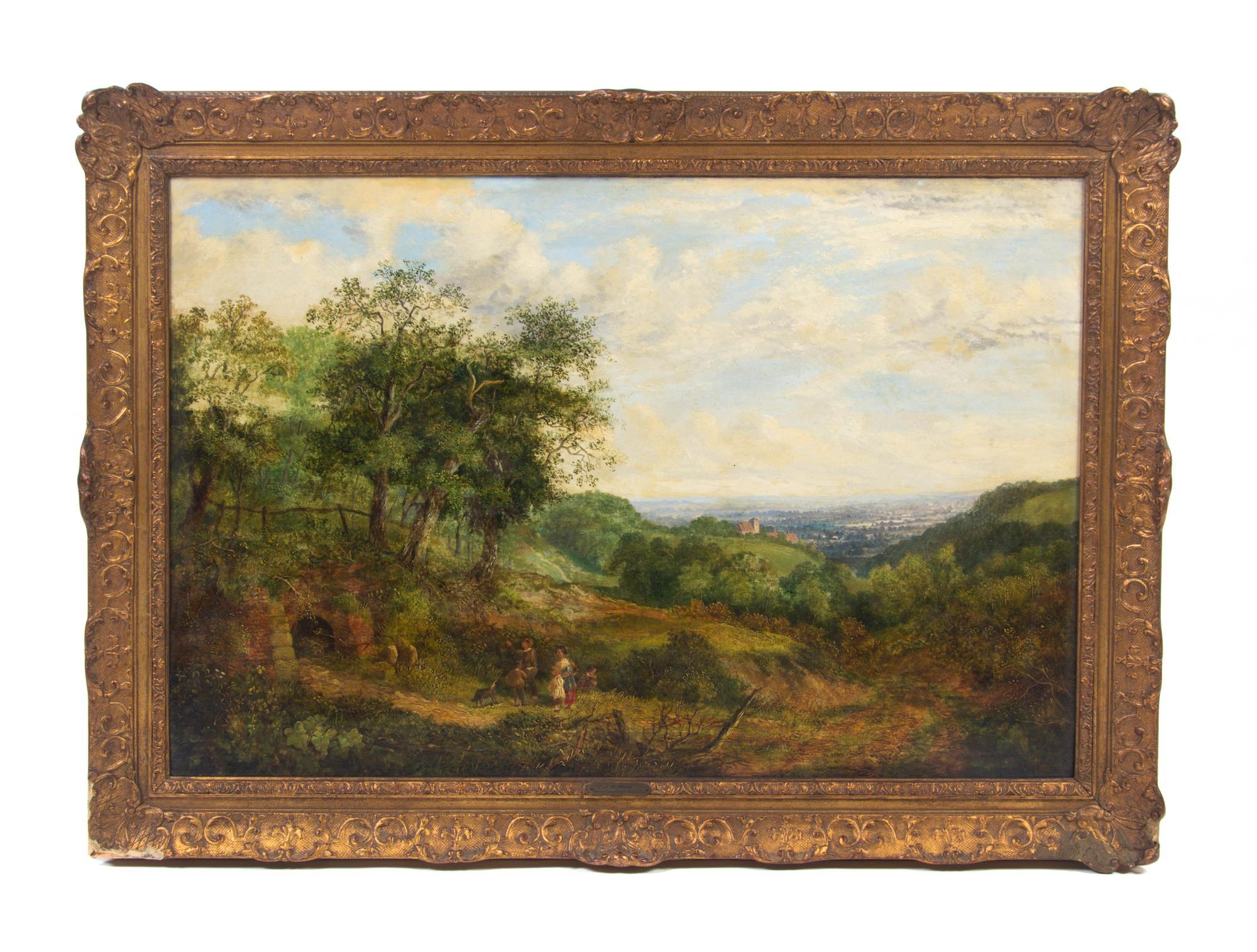 J.H. Mote, (19th Century), Landscape