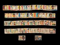 A Group of Over 340 Assorted 1956 Topps Baseball Cards Including Multiple Hall of Famers