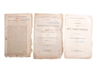 [SLAVERY & ABOLITION]. A group of 14 pamphlets related to Bleeding Kansas including slavery, the Lecompton Constitution, and the Stanton-Lane contest, comprising: