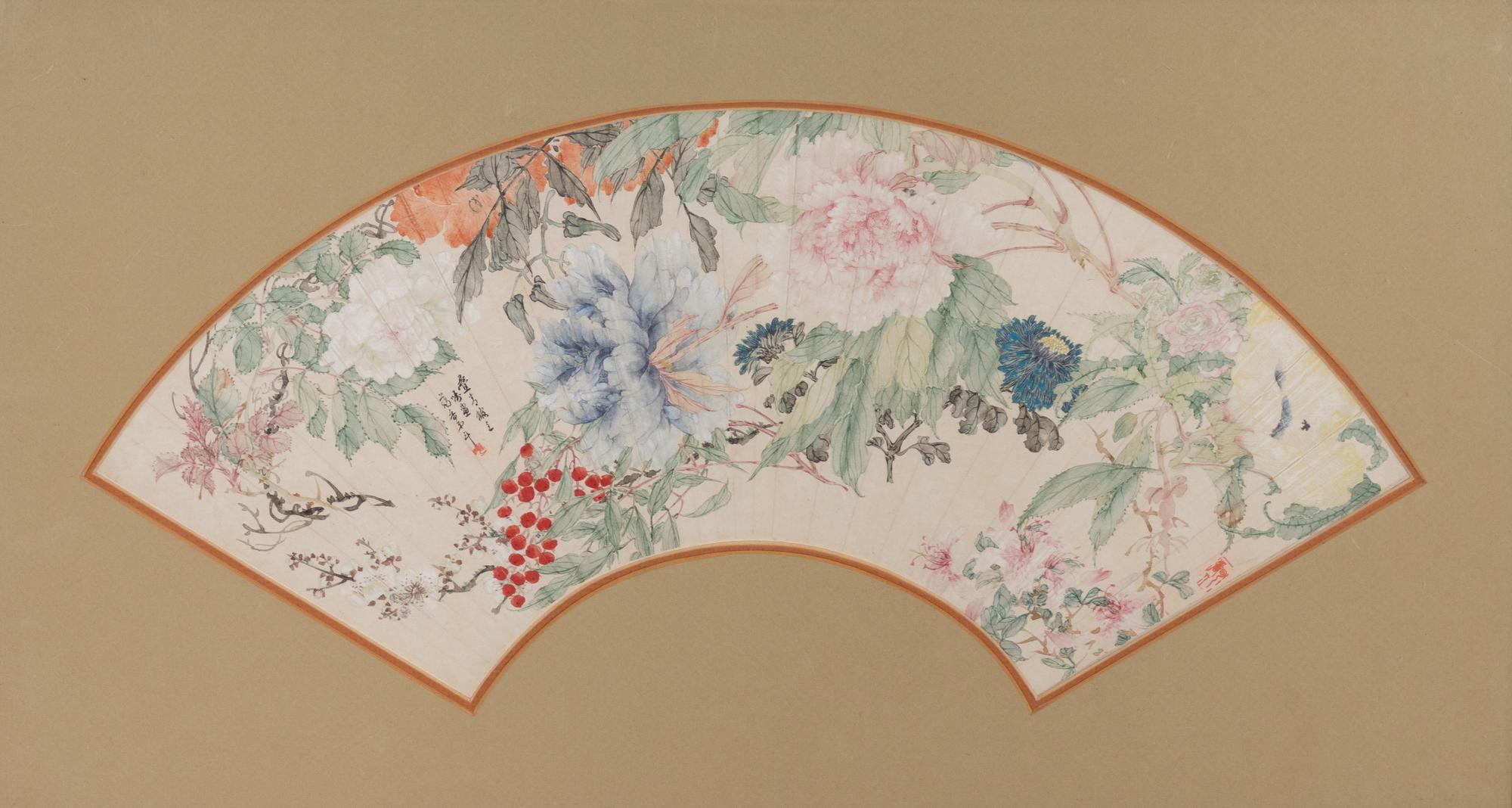 A Chinese Fan Painting — 20TH CENTURY