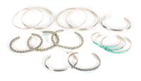 Group of Southwestern Guard Bracelets and Bangles