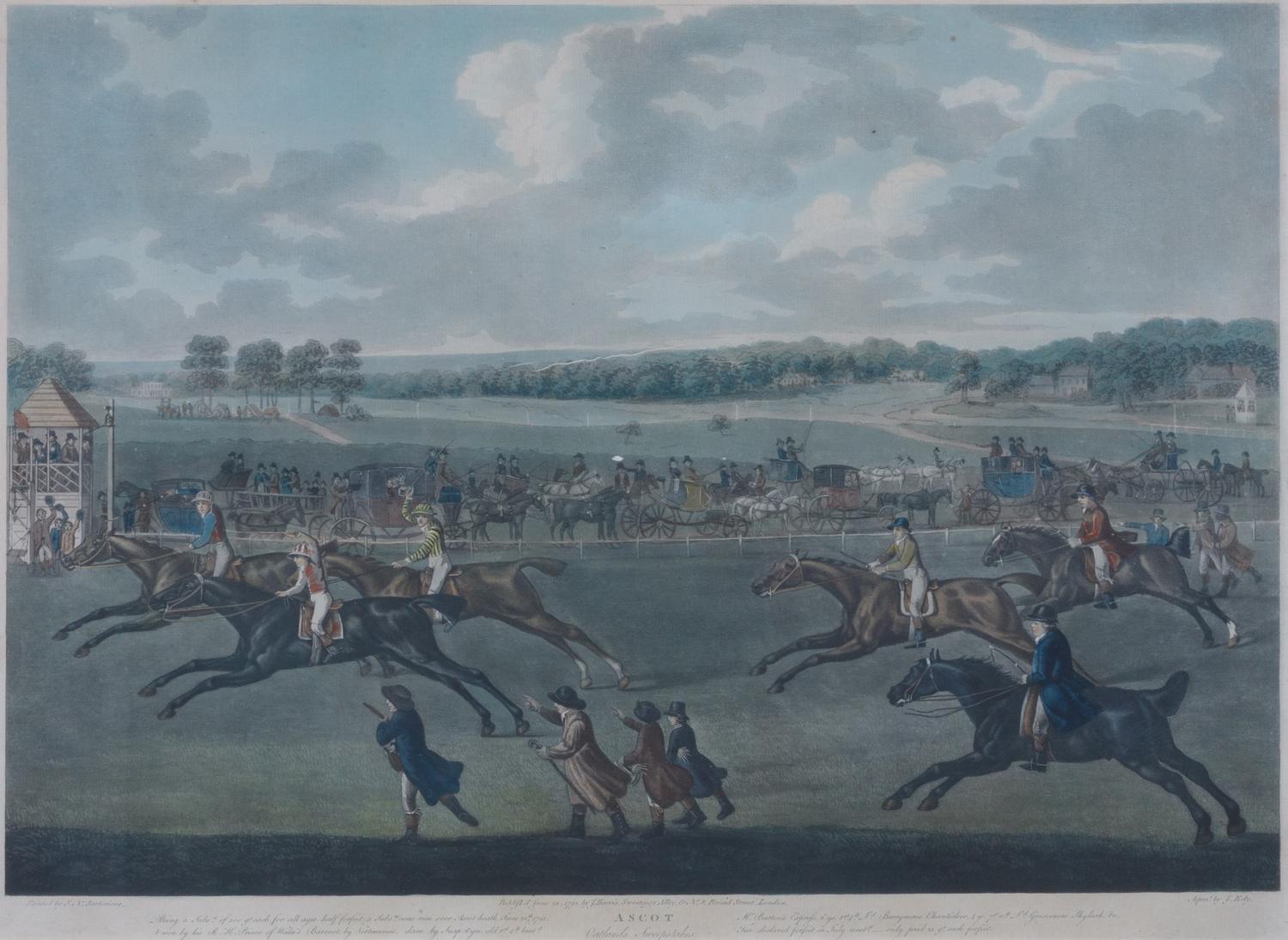 Two Hunting Engravings — J.N. Sartorius after John William Eddy (1760 -1850)
