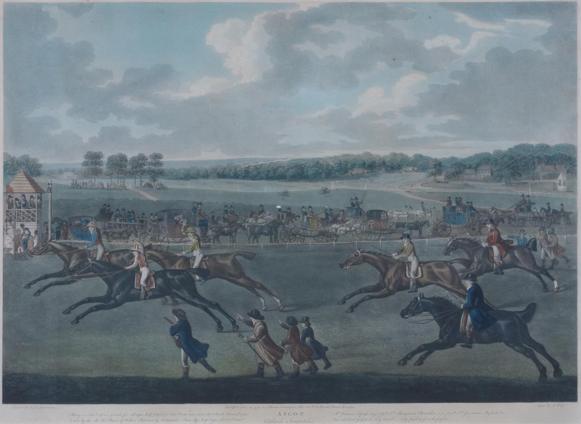 Two Hunting Engravings — J.N. Sartorius after John William Eddy (1760 -1850)