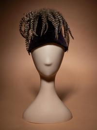William J. Feathered Velvet Hat