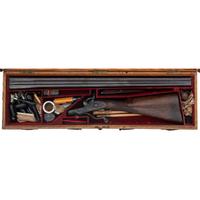 Purdey Hammer Gun 8 Gauge with Makers Case and Accessories