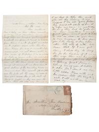 [CIVIL WAR]. Archive featuring the correspondence of brothers Benjamin, Isaac, and Jeremiah Boatman of Butler County, Ohio, enlistees in regiments of the Ohio Volunteer Infantry.