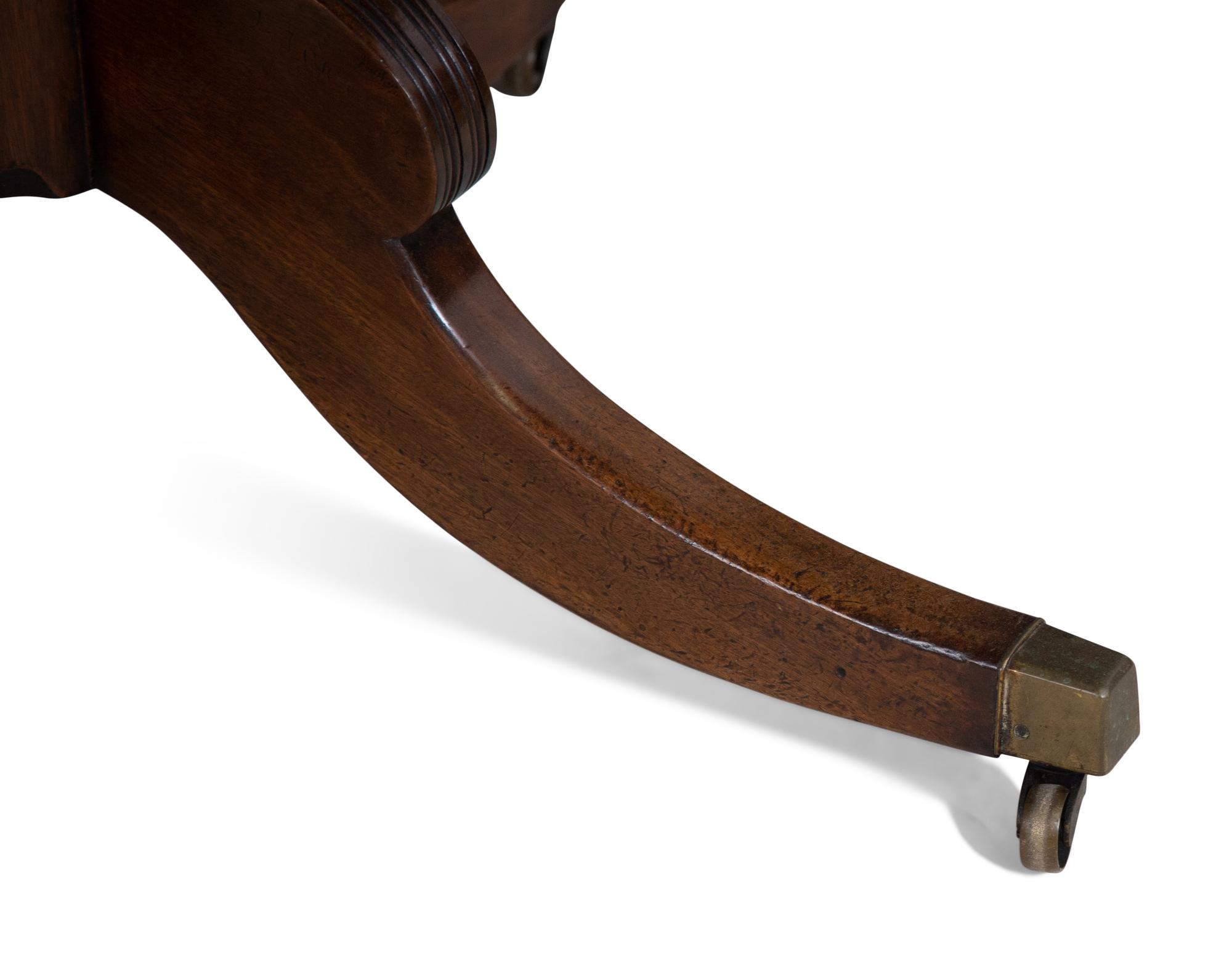 A Georgian Style Mahogany Tilt-Top Dining Table