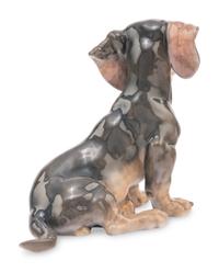 A Royal Copenhagen Figure of a Dachshund