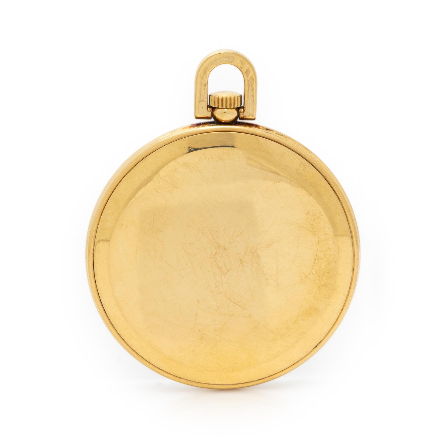 Patek Philippe, Ref. 605, 18K Yellow Gold 'World Time' Pocket Watch, with Extract from the Archives