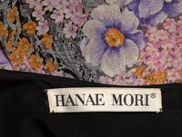 Hanae Mori, Layered Floral Tunic Gown