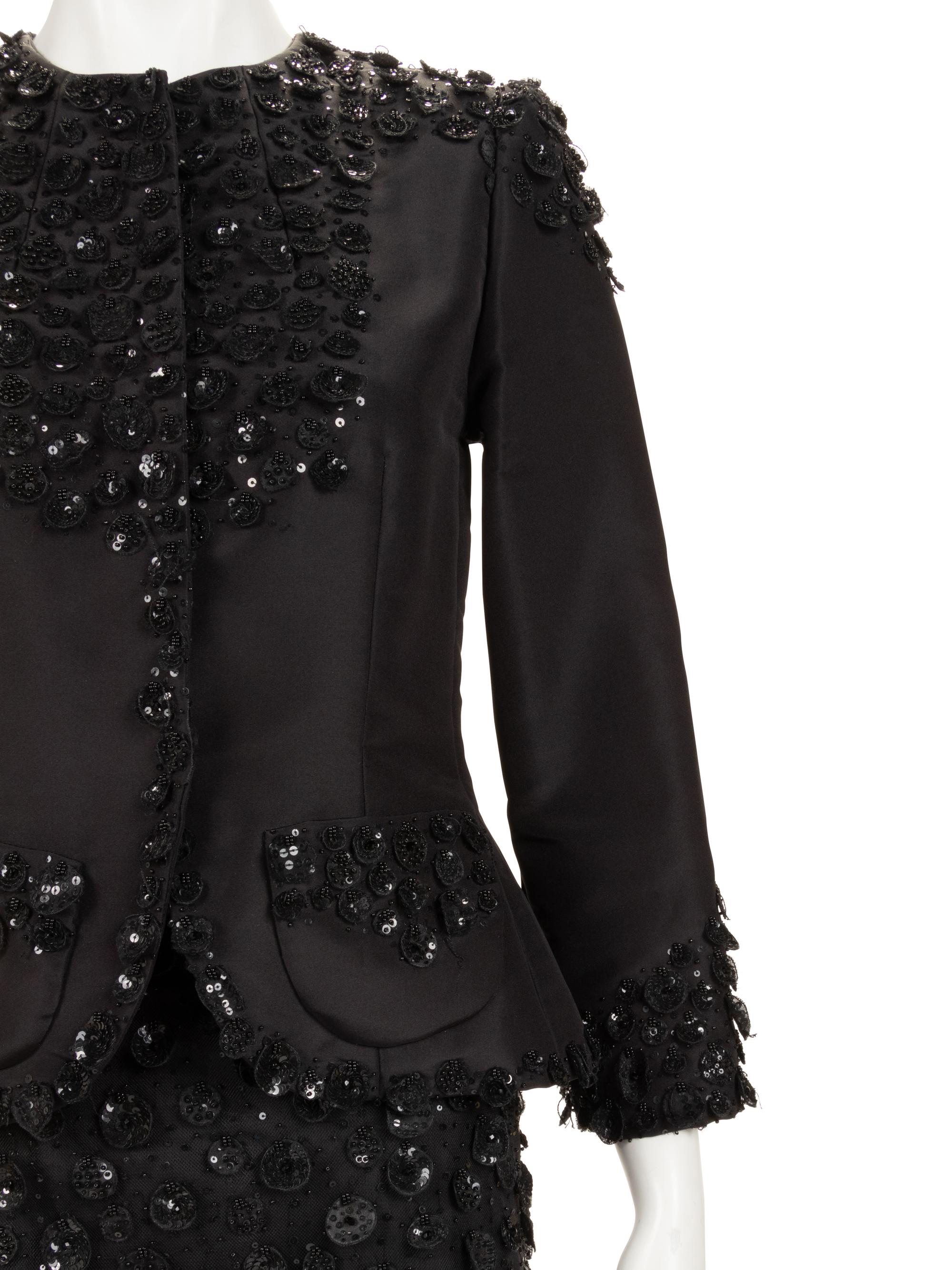 Two Oscar de la Renta Embellished Pieces and One Naeem Khan Ensemble, 2006-11