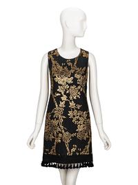 Andrew Gn, Brocade Jacket & Dress Ensemble