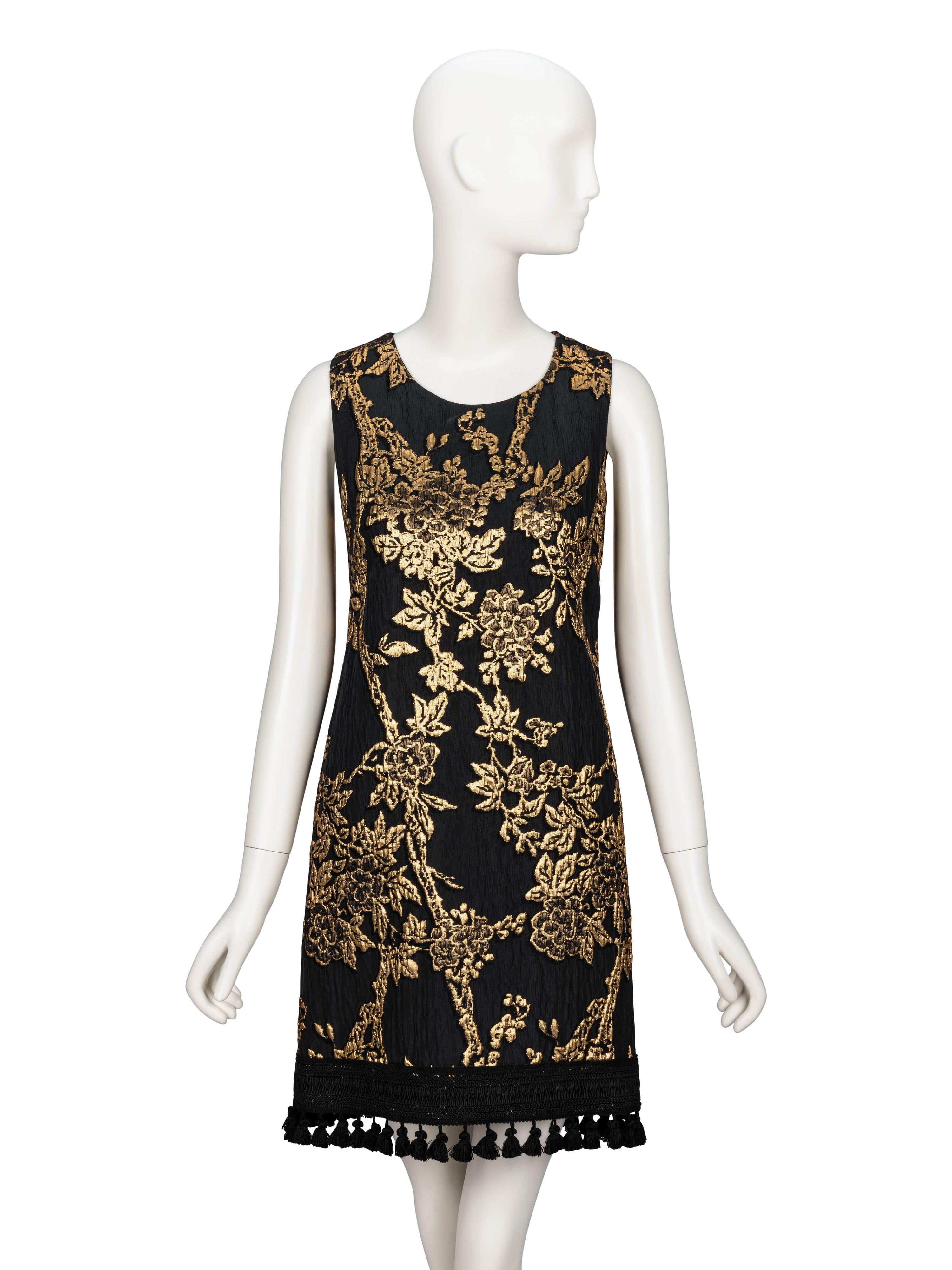 Andrew Gn, Brocade Jacket & Dress Ensemble