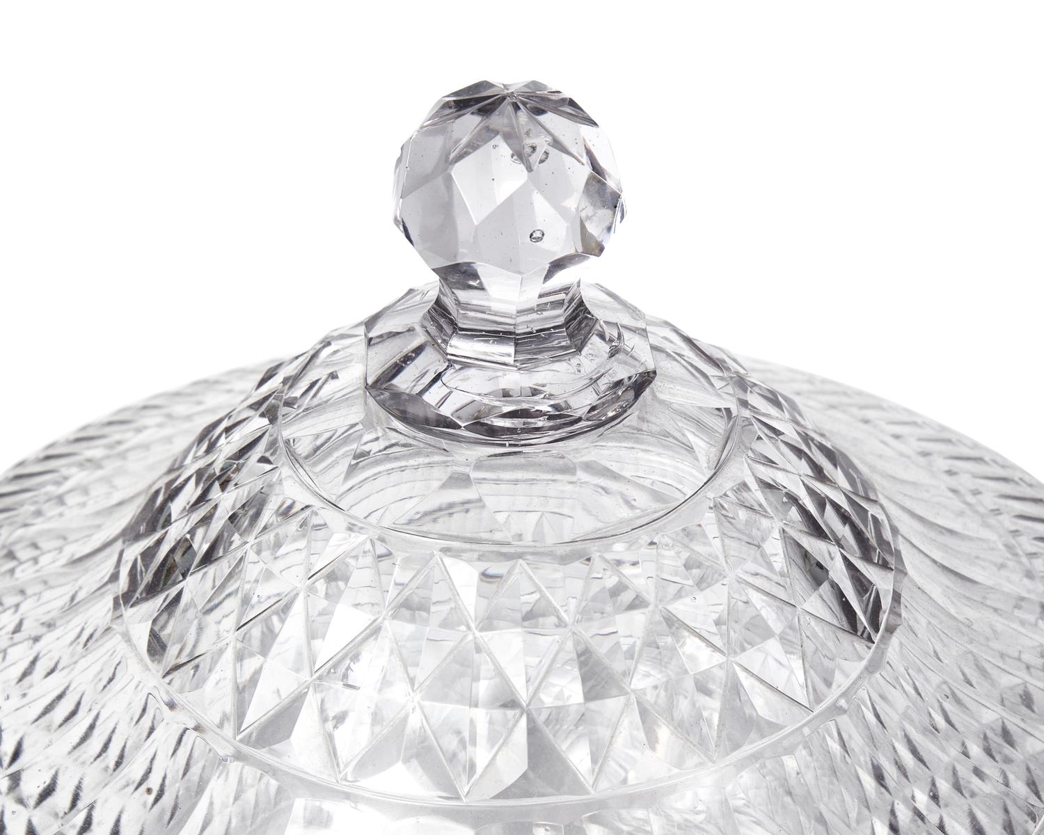 A Group of Anglo-Irish Cut-Glass Tablewares