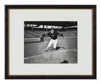 A Group of Nine Early Years of the Chicago Bears Photographs Formerly Displayed at Mike Ditka’s Restaurant.