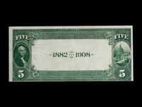 A Series 1882 Date Back $5 National Bank Note-Charter #2495 Citizens National Bank of Cincinnati, OH (PCGS-C VF25) [Fr. 537]