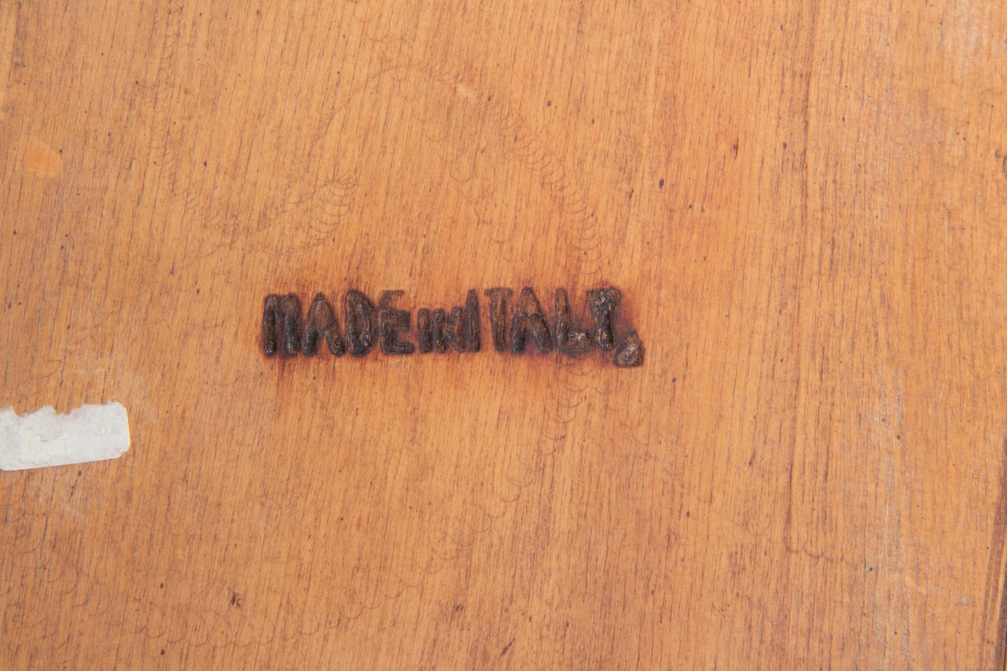 An Italian Walnut Diminutive Chest