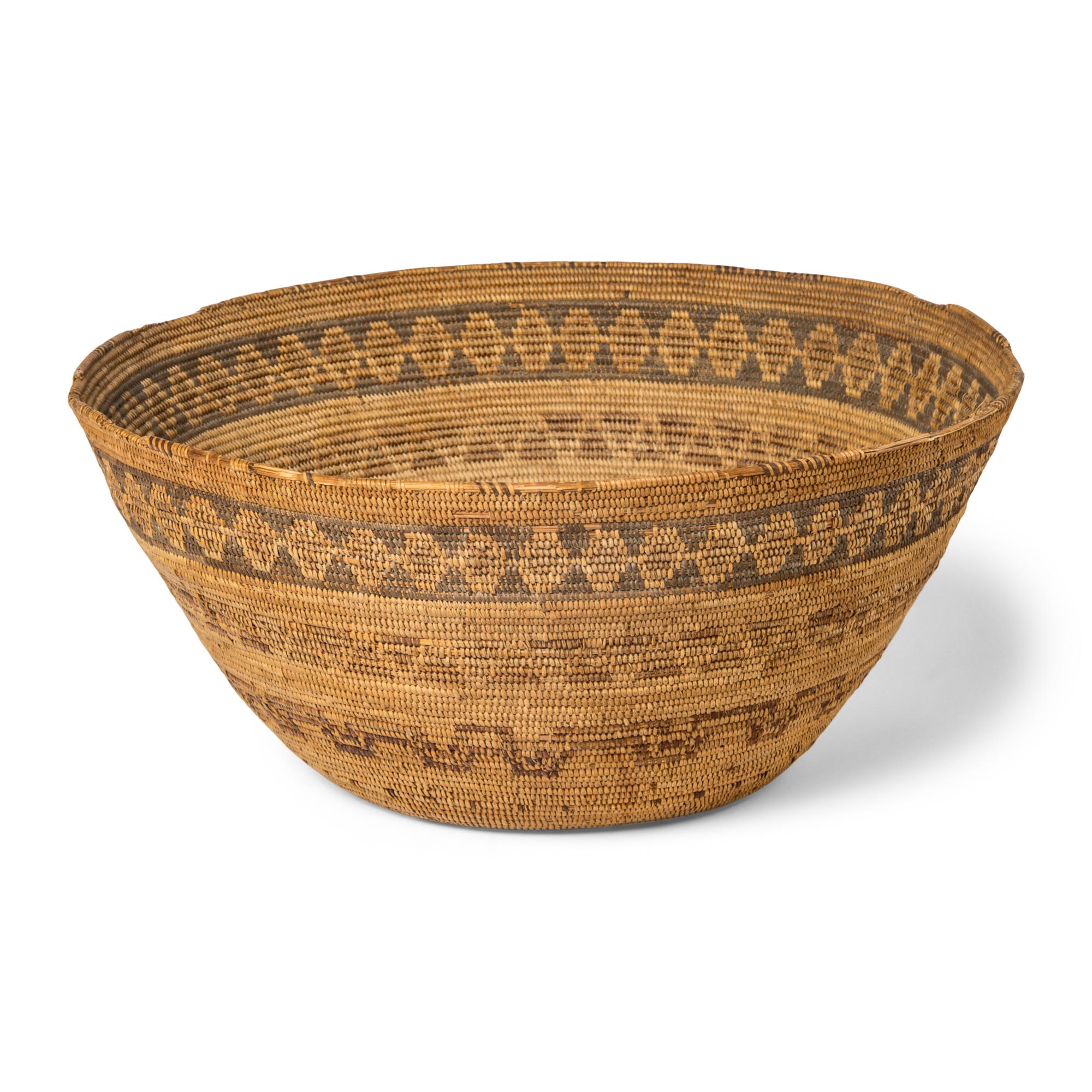 Yokut Polycrome Basket
