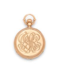 18K YELLOW GOLD POCKET WATCH