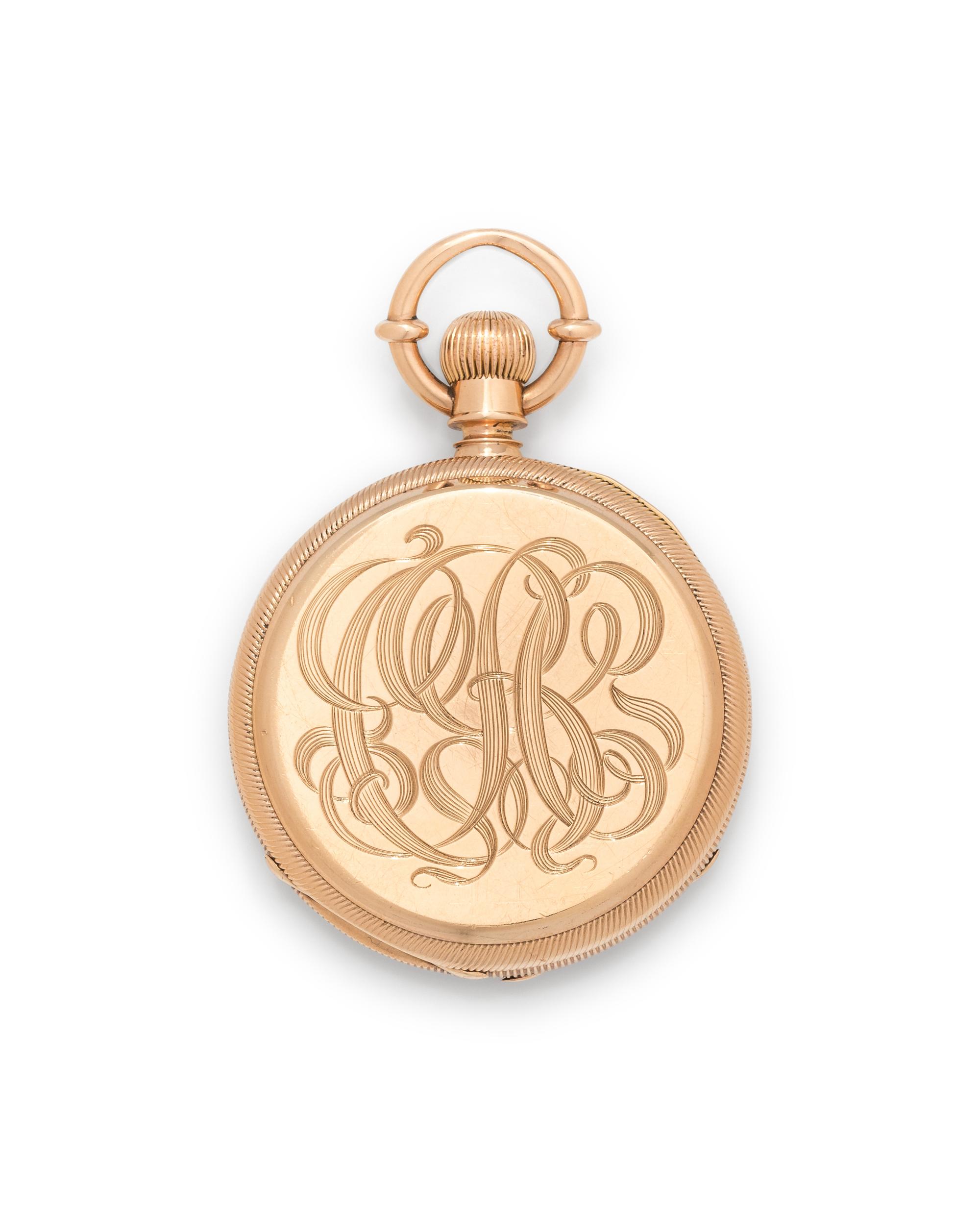 18K YELLOW GOLD POCKET WATCH