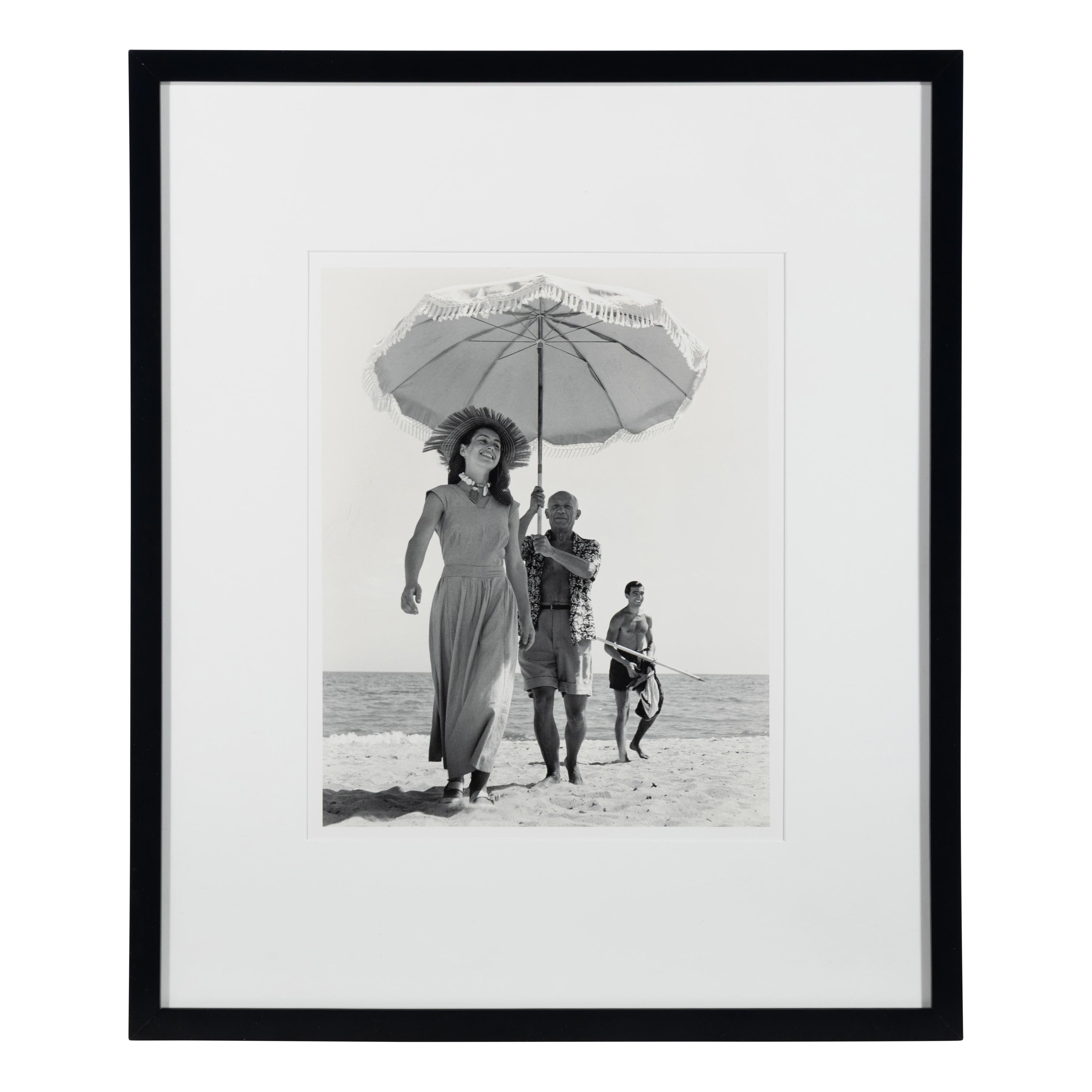 Robert Capa (Hungarian, 1913–1954) — Pablo Picasso and Françoise Gilot, 1948