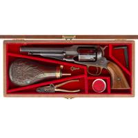 Cased Navy Arms Replica Remington New Model Army Revolver with Accessories