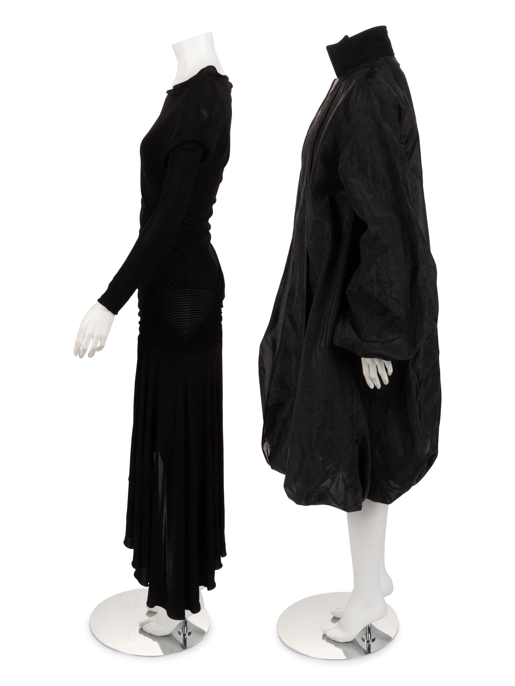 Jean Paul Gaultier Bubble Coat and Knit Dress, 1985-2000