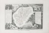 A Collection of Twelve French Engravings, 19TH CENTURY, comprising maps of wine-producing regions from Atlas National Illustre, unframe