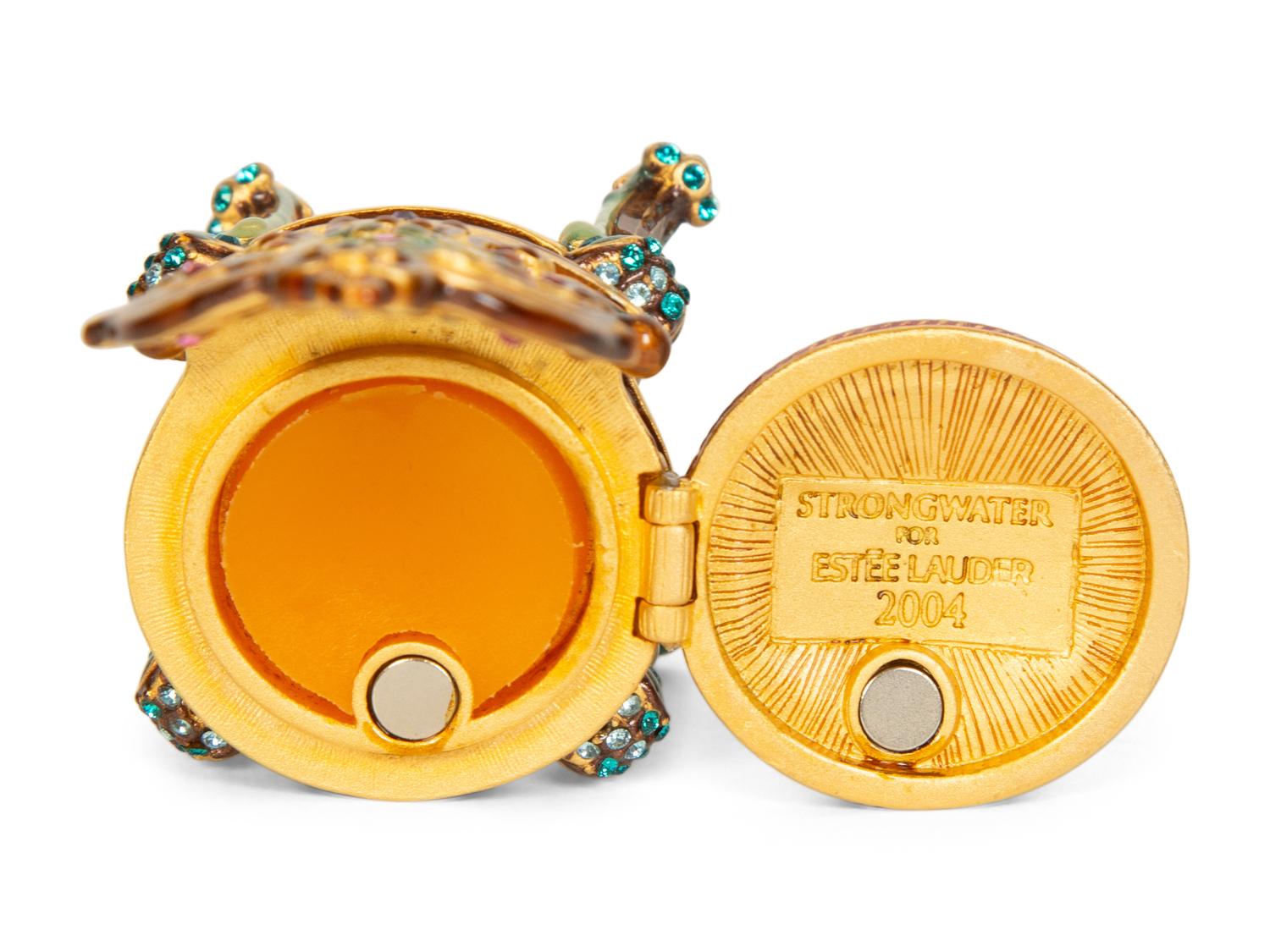 A Group of Decorative Gilt Metal and Enamel Articles