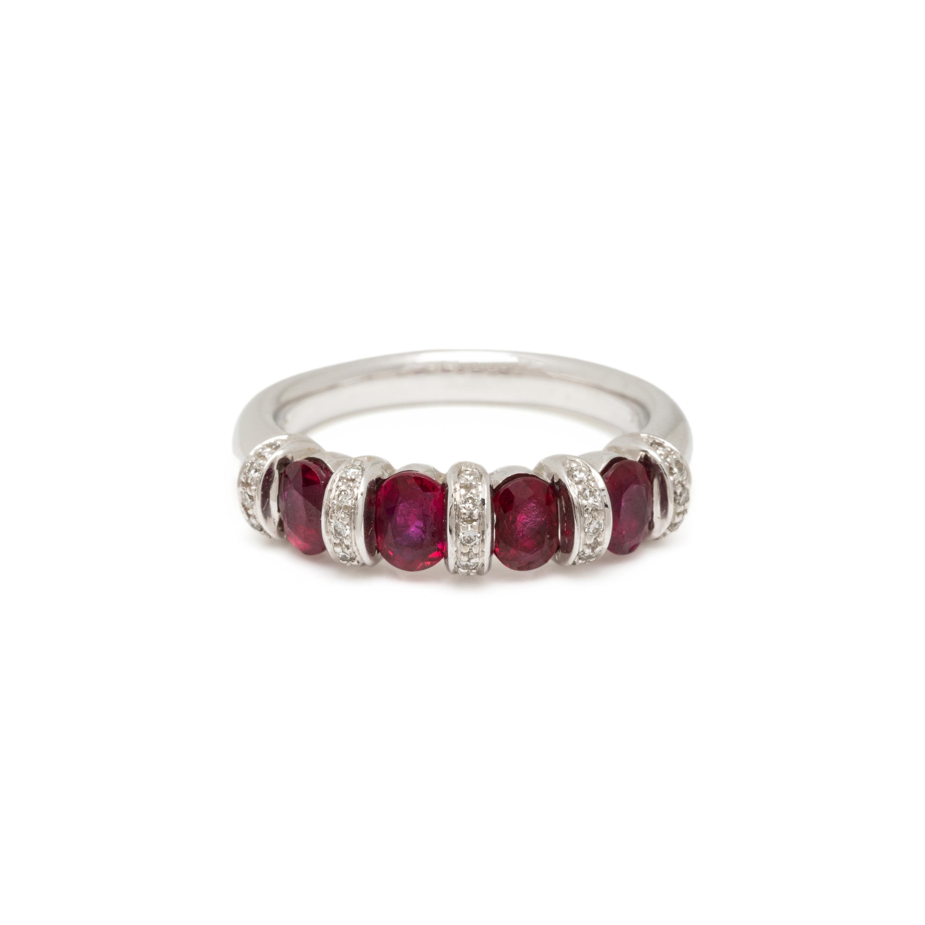 RUBY AND DIAMOND RING
