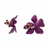 JAR, Aluminum 'Violet' Earrings