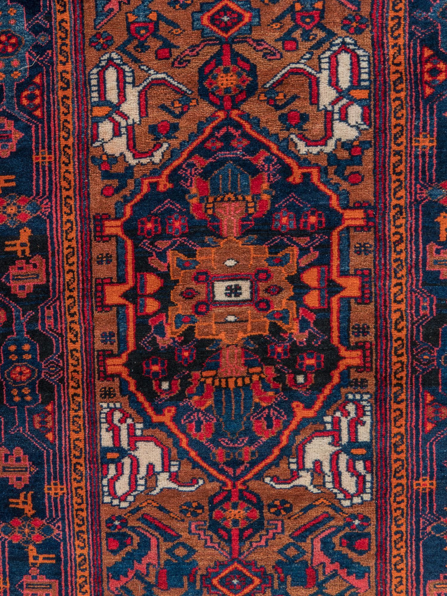 A Malayer Wool Gallery Rug