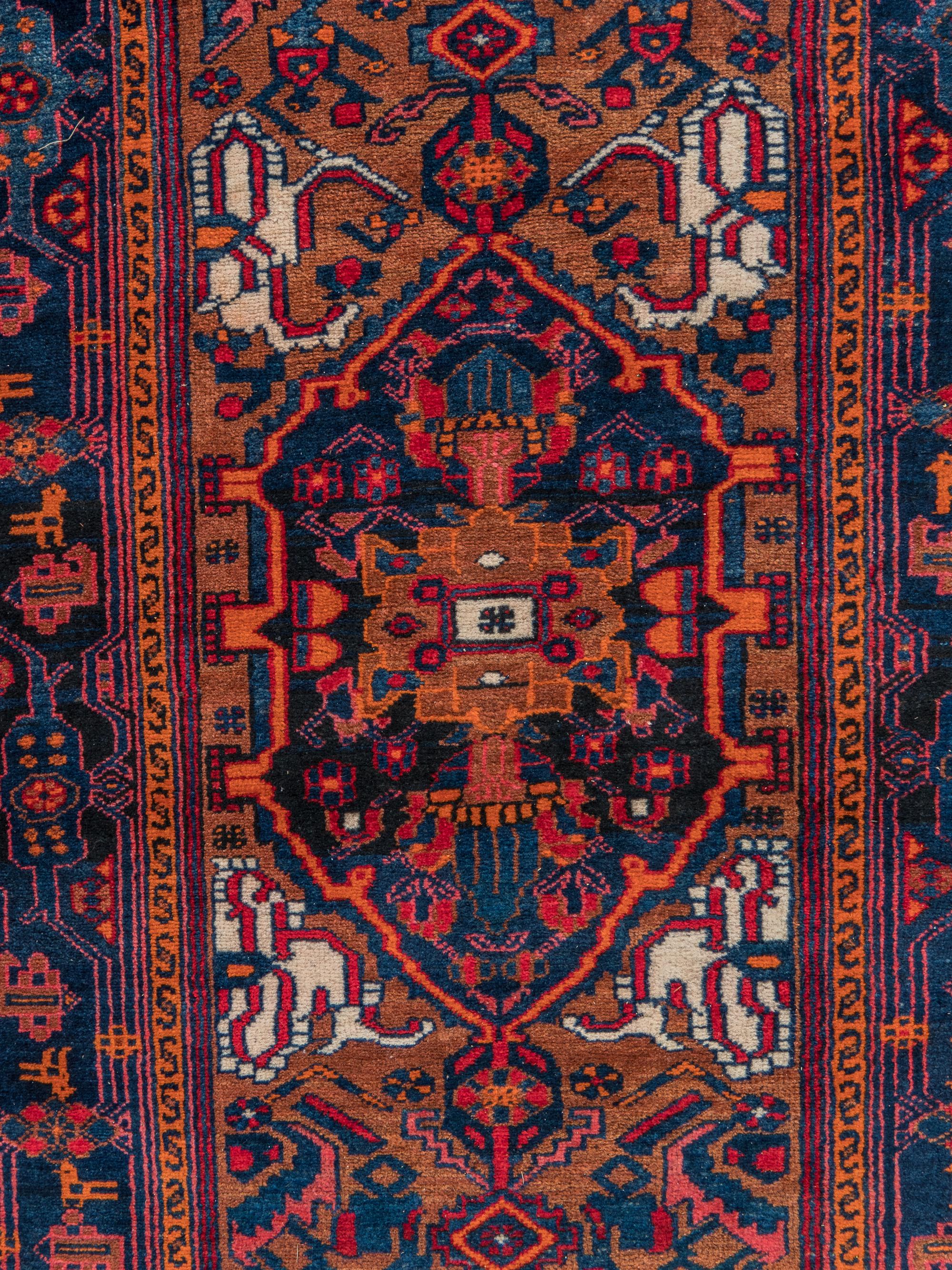 A Malayer Wool Gallery Rug