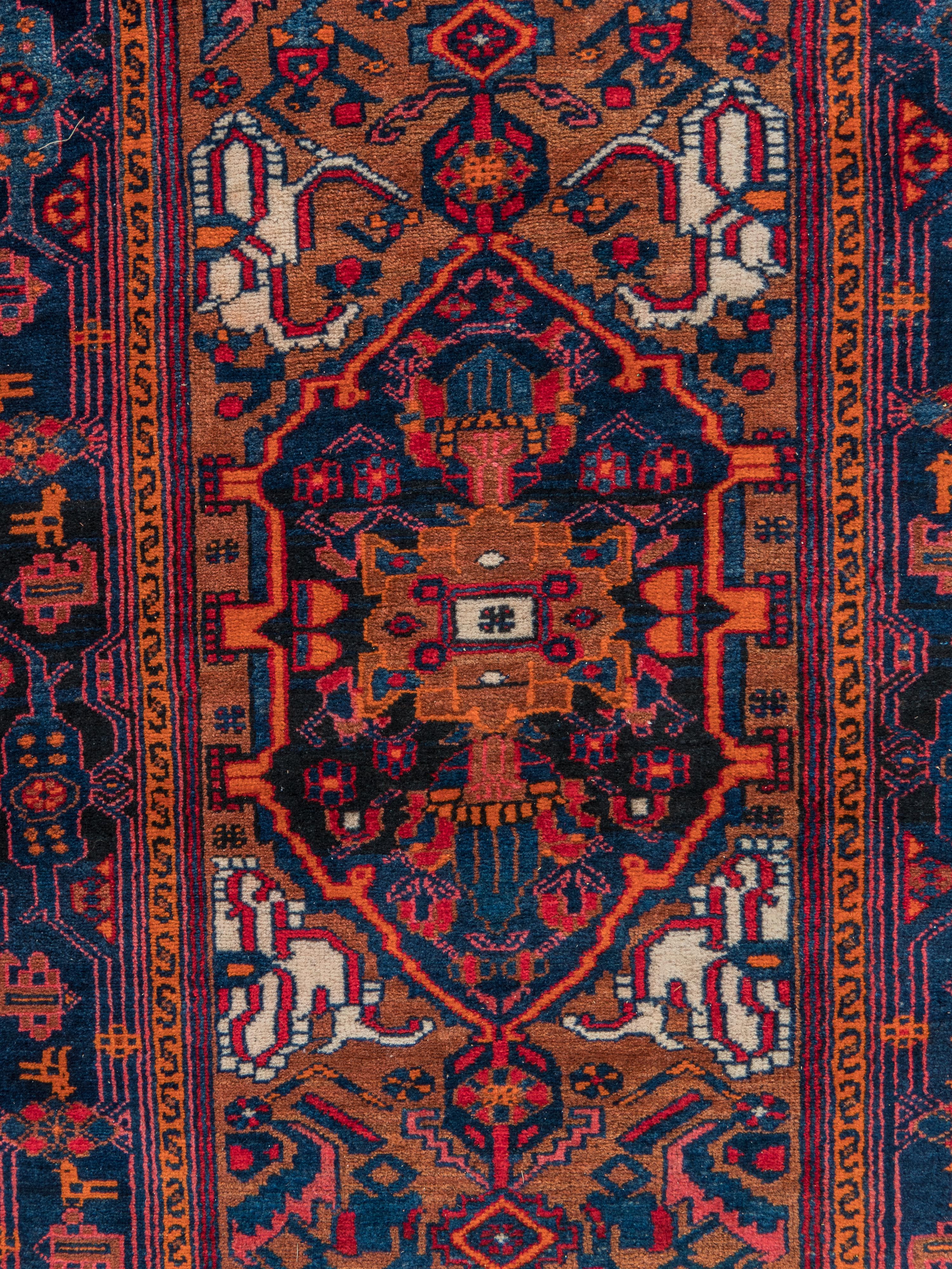 A Malayer Wool Gallery Rug