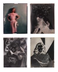 [HOLLYWOOD PHOTOGRAPHY]. A group of 17 photographic portrait negatives and transparencies of Veronica Lake. c. 1940.