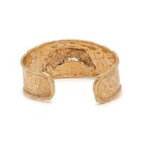 YELLOW GOLD HORSE CUFF BRACELET