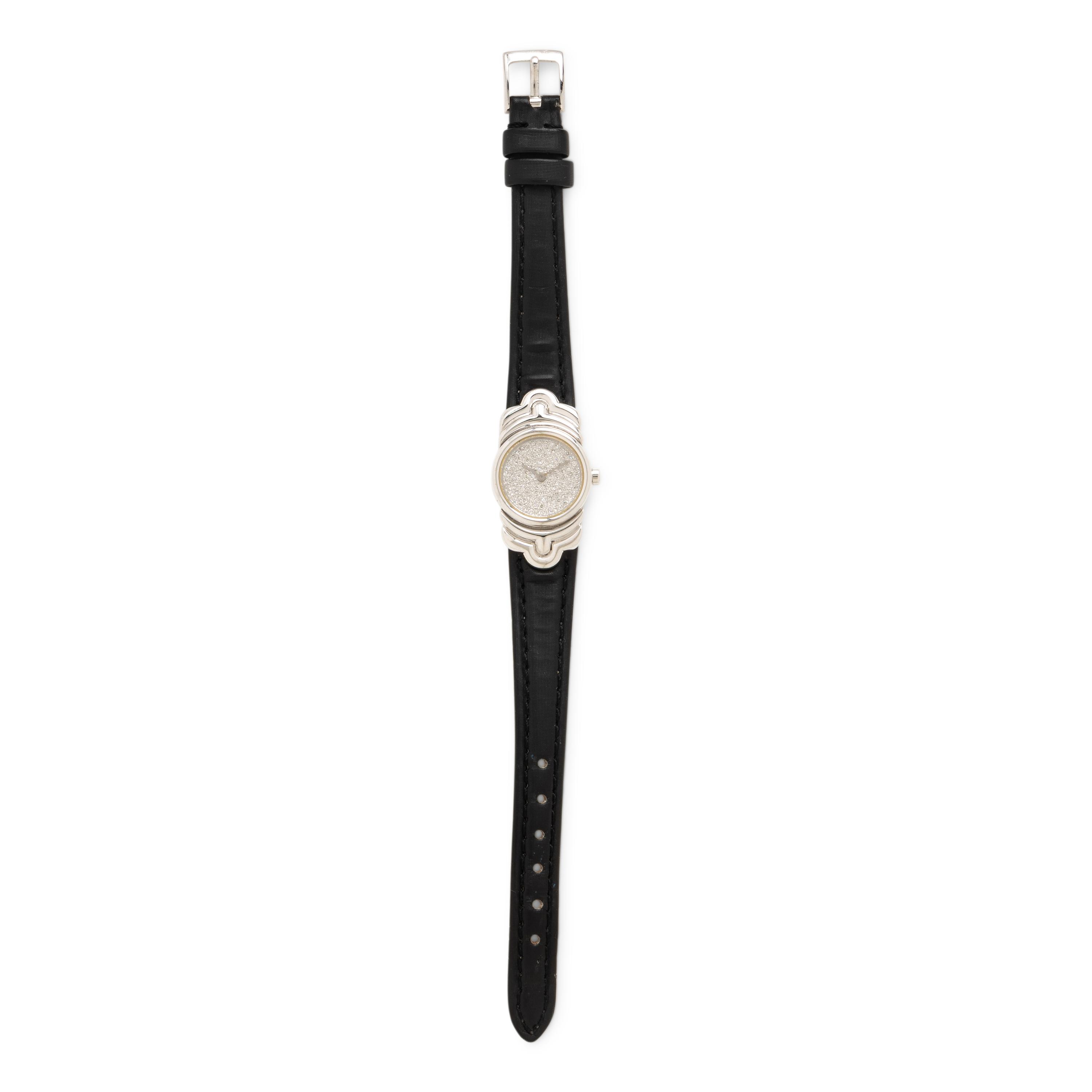 Bulgari, Ref. BJ 01, 18K White Gold and Diamond 'Parentesi' Watch