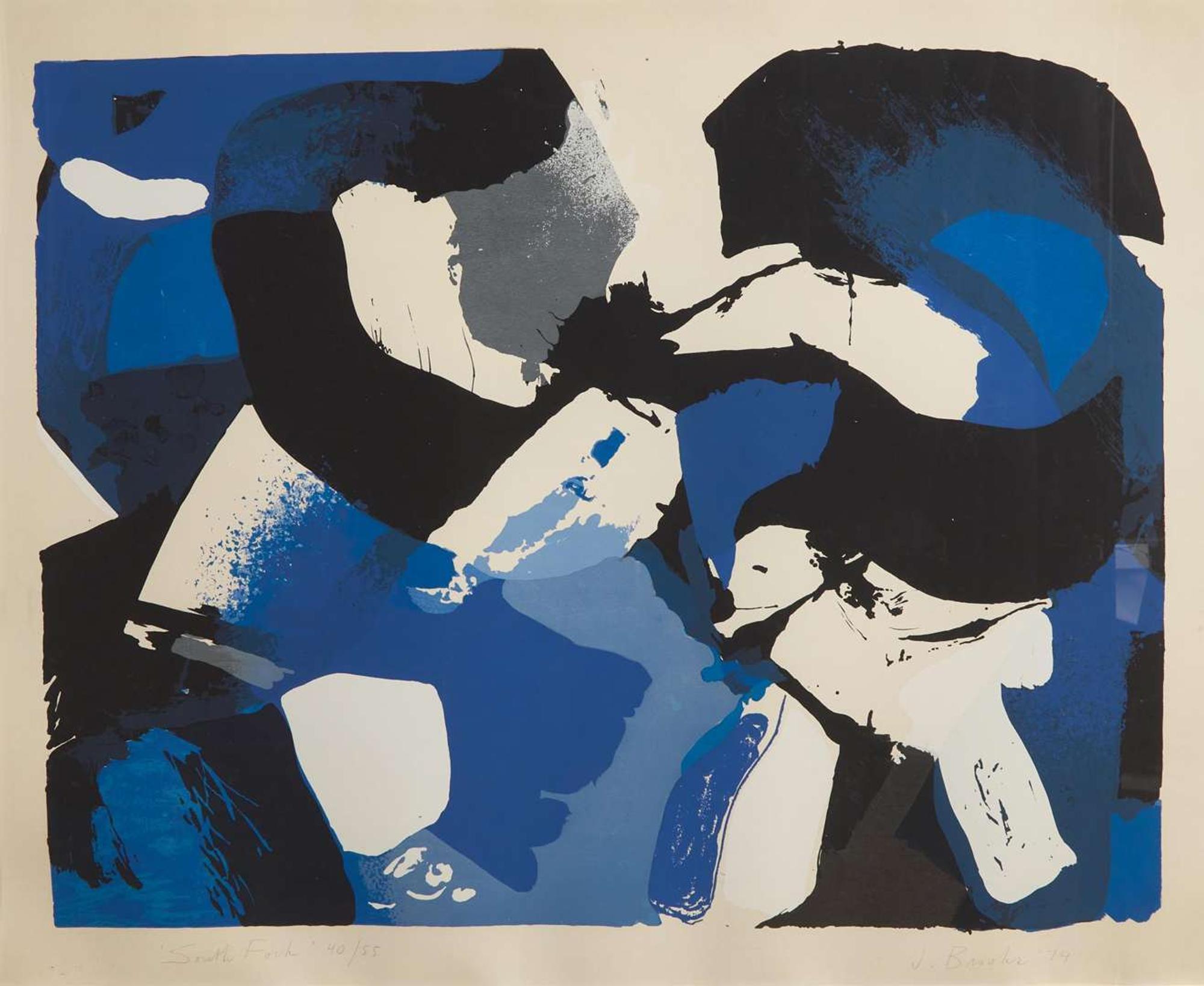 James Brooks (American, 1906-1992), South Fork