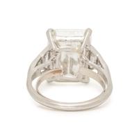 VERDURA, DIAMOND AND PLATINUM RING