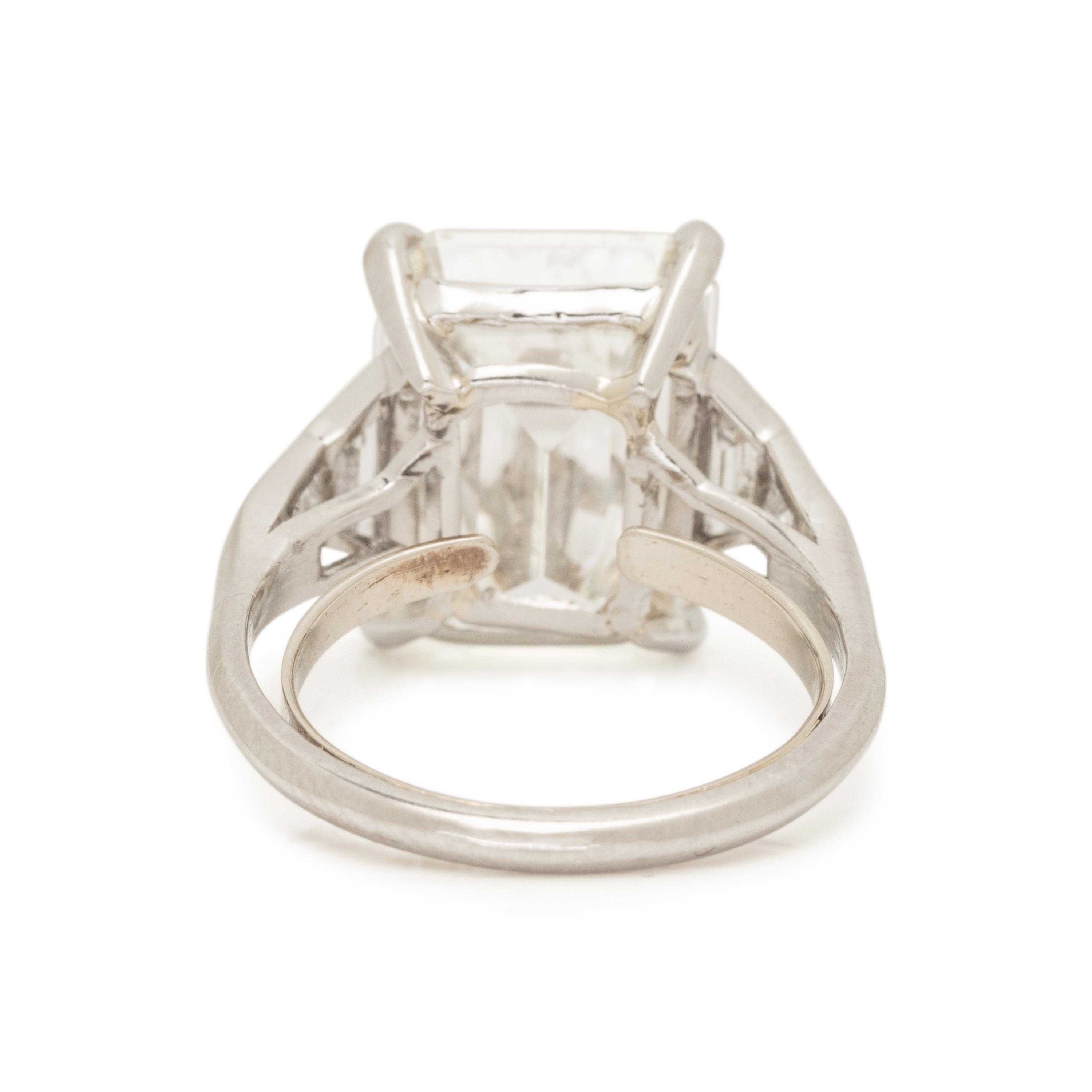 VERDURA, DIAMOND AND PLATINUM RING
