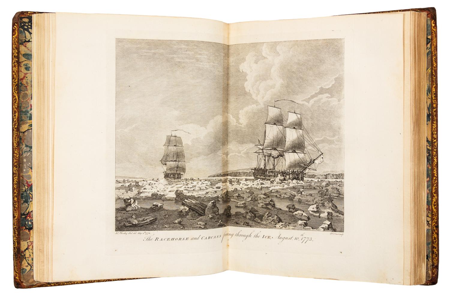 PHIPPS, Constantine John, Baron Mulgrave (1744-1792). A Voyage towards the North Pole. London, 1774. FIRST EDITION.