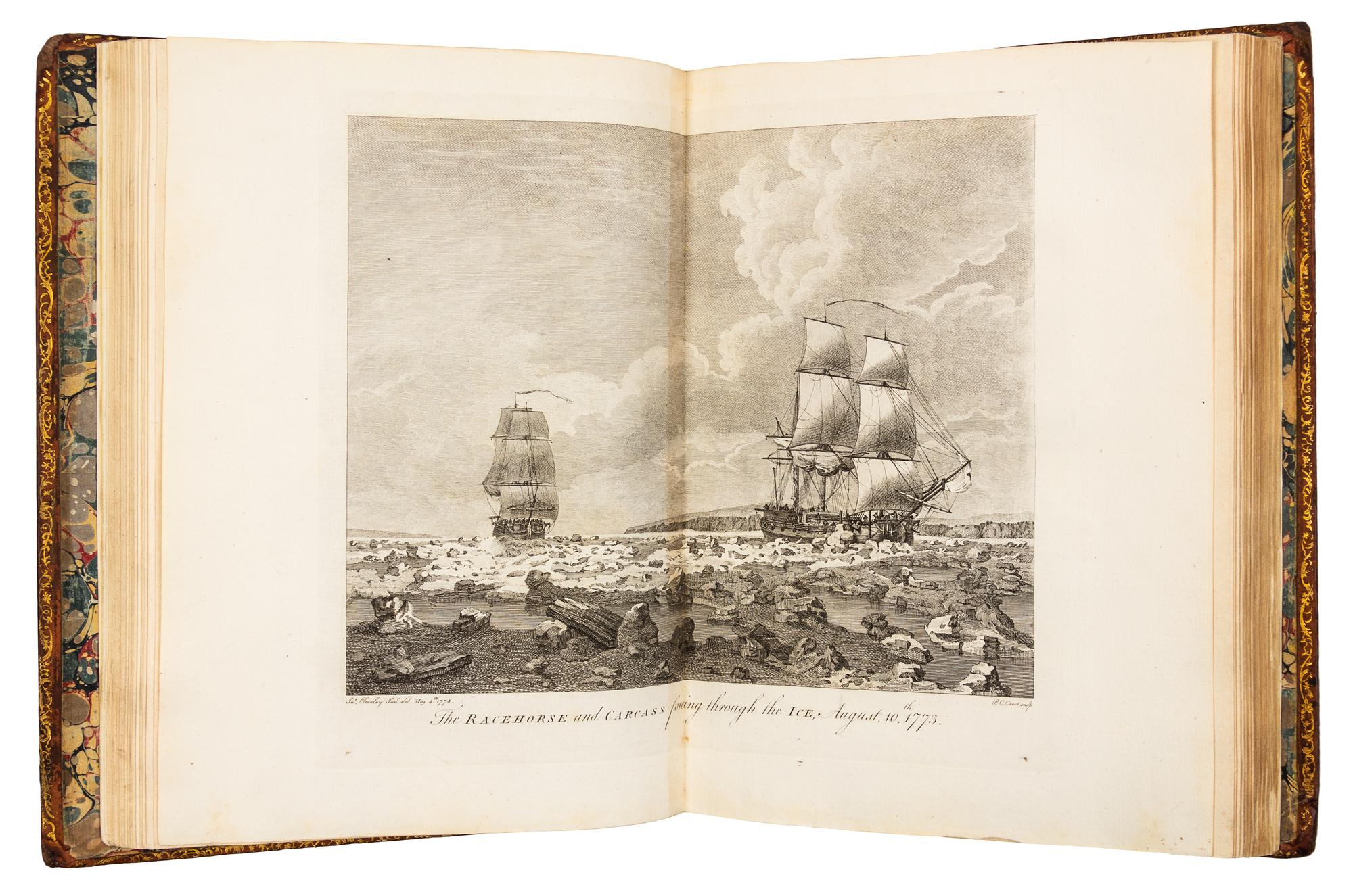 PHIPPS, Constantine John, Baron Mulgrave (1744-1792). A Voyage towards the North Pole. London, 1774. FIRST EDITION.