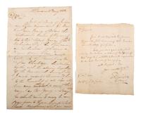 [REVOLUTIONARY WAR]. 11 documents and signatures associated with Revolutionary War-era figures.